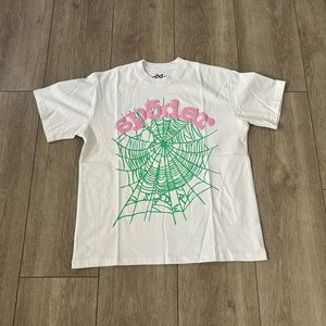 White Sp5der OG Web Tee